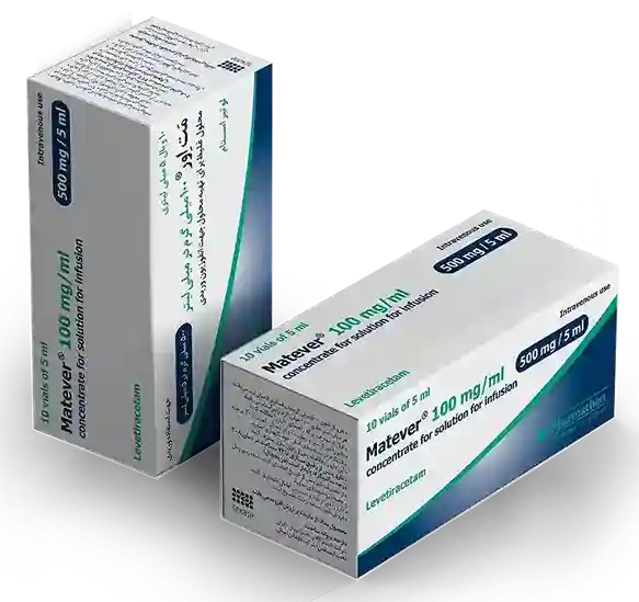 تصویر MATEVER Injection,Solution,Concentrate 100mg/ml, 5ml
